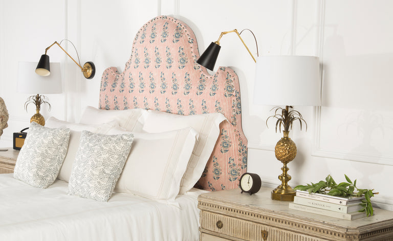 Upholstered Headboard | Studded | The Jaipur | Lorfords