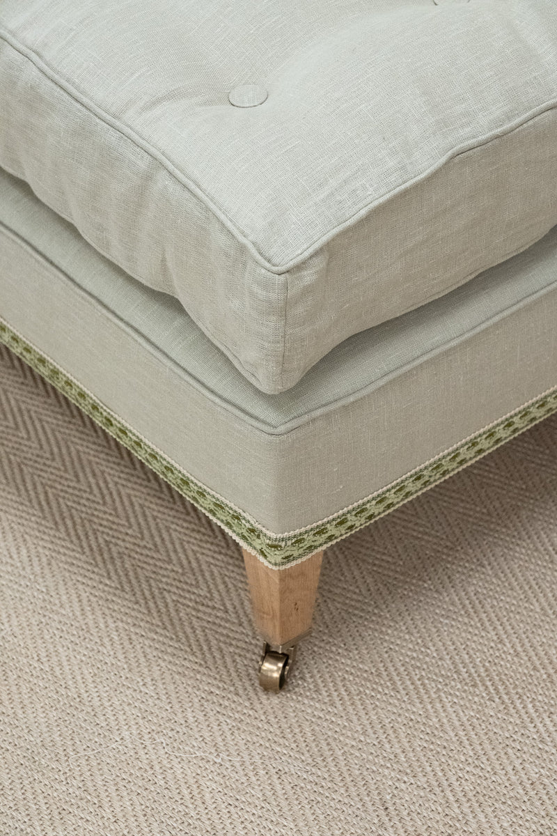 Albany Ottoman with buttons