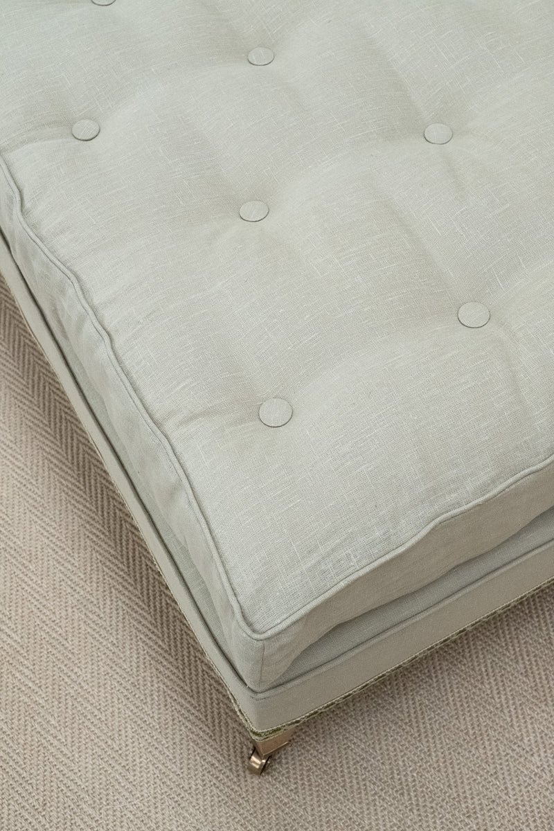 Albany Ottoman with buttons