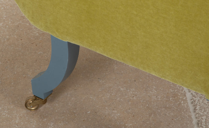 Ebury Armchair with painted legs