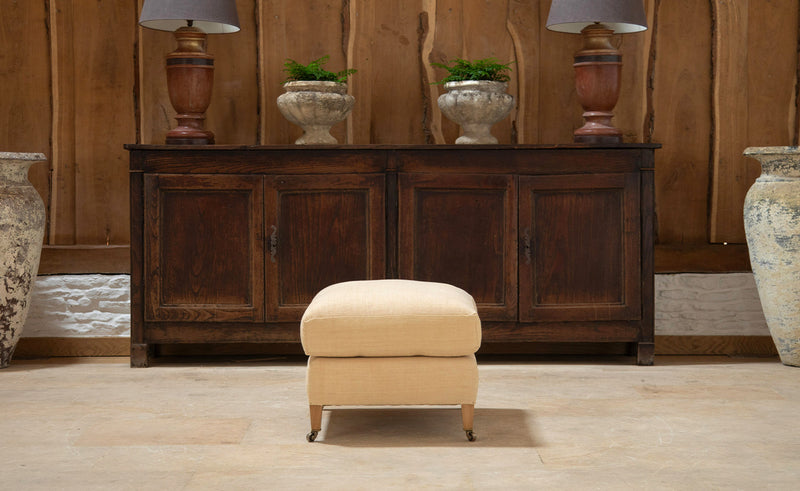 The Hampton Footstool - A traditionally crafted, English footstool