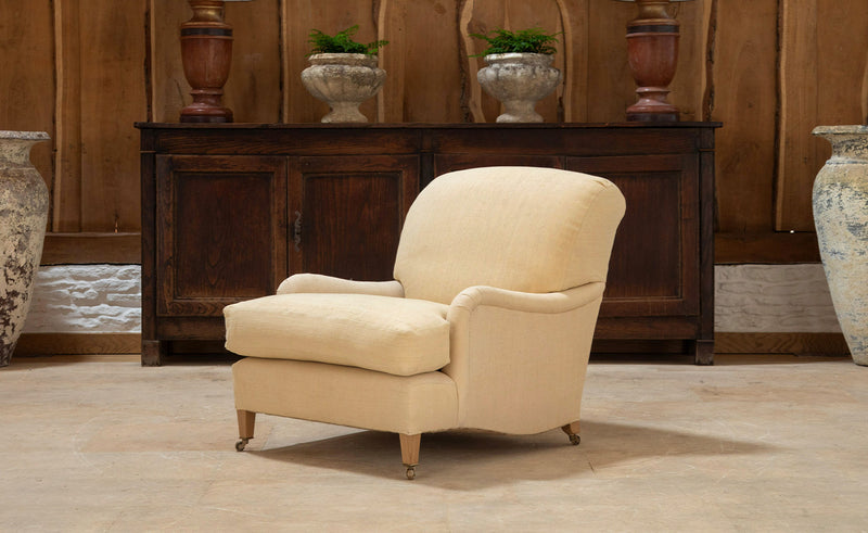 The Kingston Armchair - A comfortable armchair with plenty of feather and down cushioning