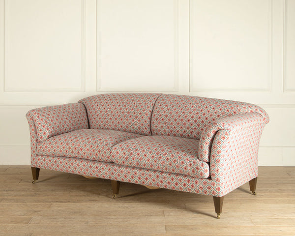The Mayfair sofa - filled with French feather and down