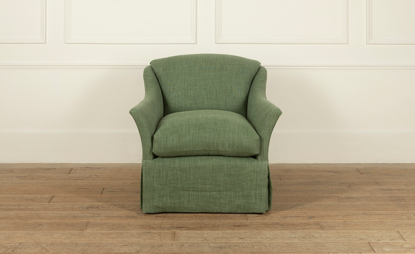 The Elmstead Downback Armchair - A traditionally upholstered chair