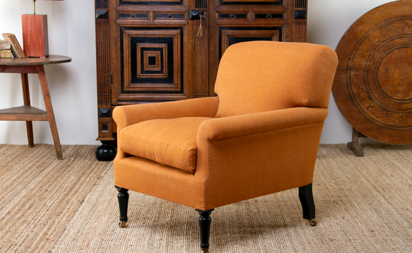 The Langton Armchair - an upright cushioned armchair