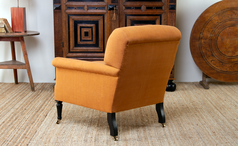 The Langton Armchair - Coil sprung seat and back with ample feather cushioning