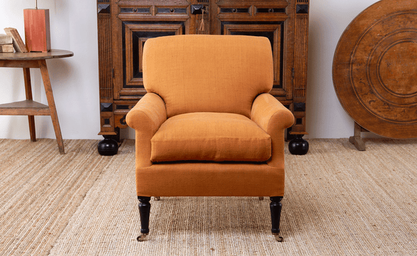 The Langton Armchair - A beautifully traditionally style with a well proportioned scroll arm